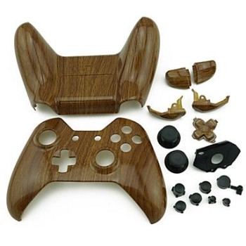 Full Set Housing Shell Case Buttons Wood - Xbox One Controller Full Set Housing Shell Case Buttons Wood - Xbox One Controller