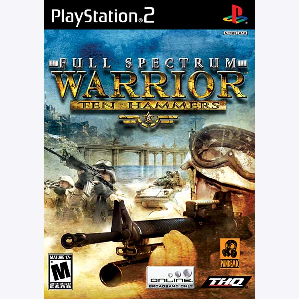 Full Spectrum Warrior Ten Hammers - PS2 Game