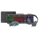 Fury NFU-1217 Thunderstreak Gaming Combo Set 4 in 1