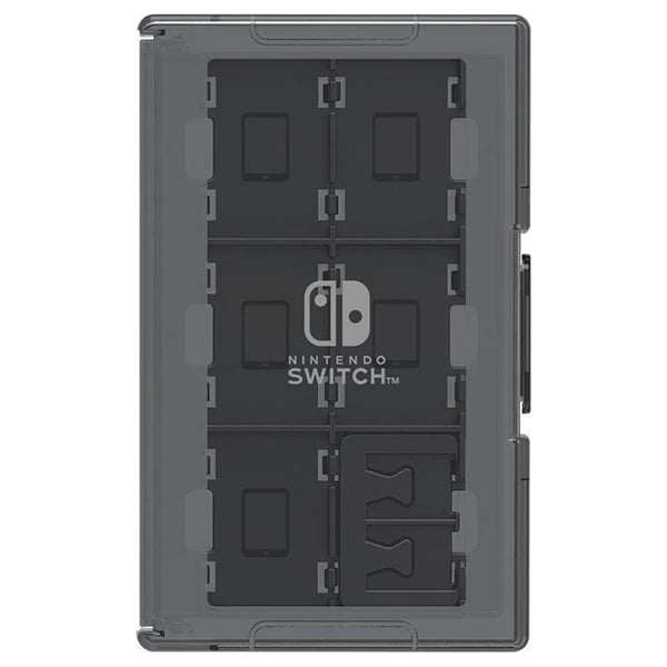 Game Card Case Holder Hori Cartridge Box Balck 24 in 1 - Nintendo Switch Game