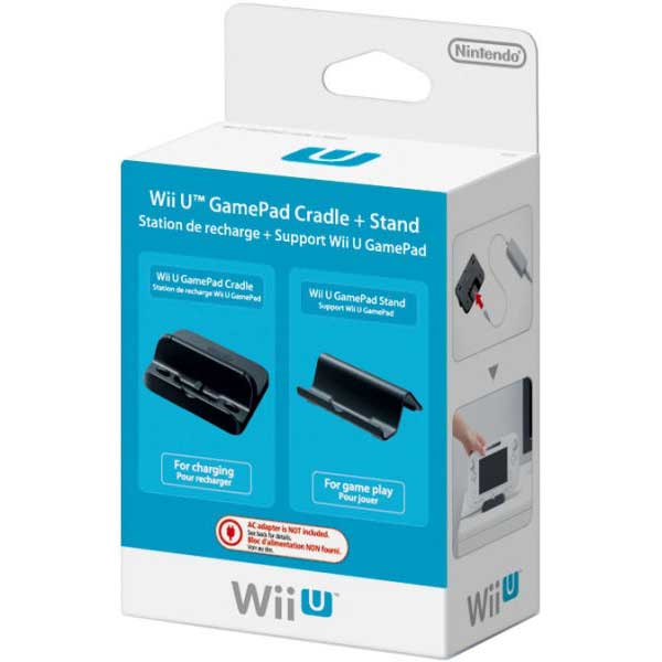 Nintendo Wii U Φορτιστής Gamepad Cradle + Stand - Wii U
