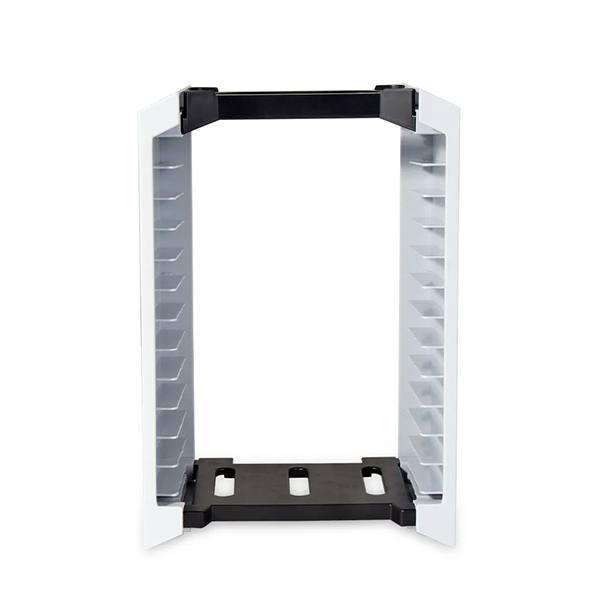 Games Tower Stand Dobe White - PS5 / PS4 / PS3 / Xbox Series / Xbox One / Switch