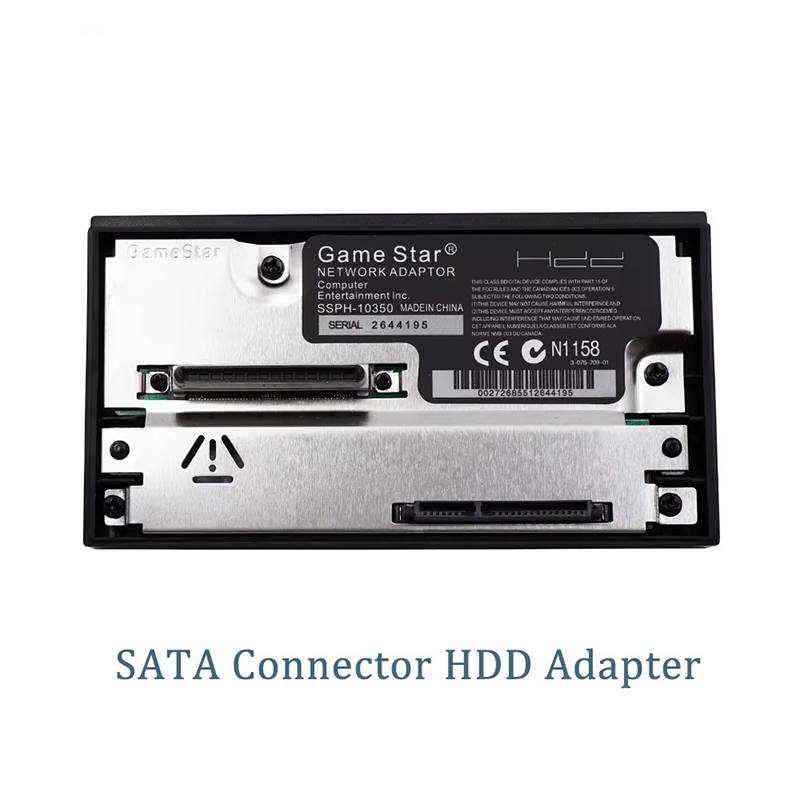 GameStar SATA Adapter Compatible 2.5 or 3.5 Inches HDD Hard Drive - Playstation 2 Fat GameStar SATA Adapter Compatible 2.5 or 3.5 Inches HDD Hard Drive - Playstation 2 Fat