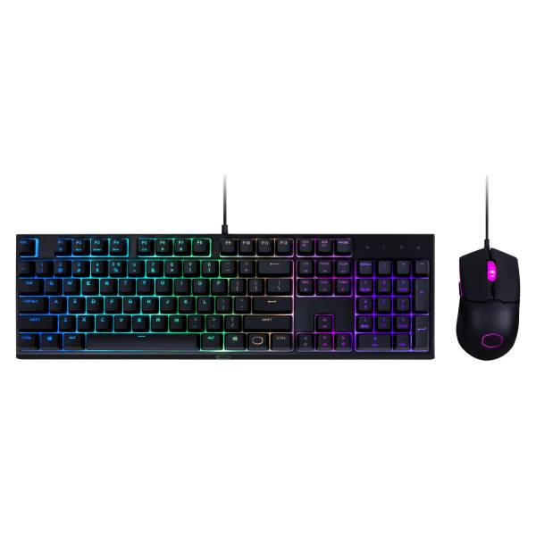 Gaming Desktop Set Keyboard Mouse CoolerMaster MS110 RGB