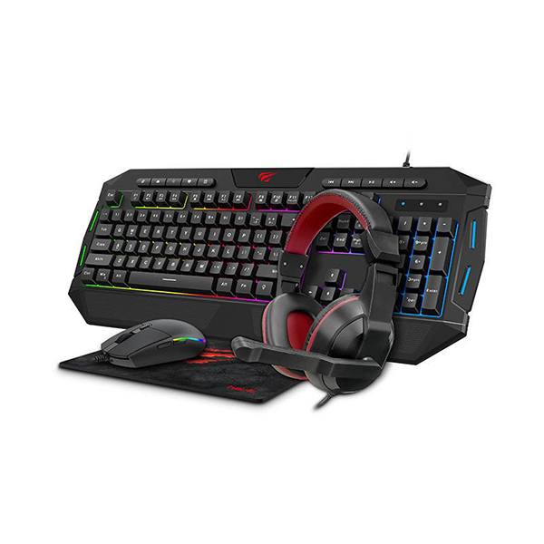 Gaming Set Havit GameNote KB501CM Headphones + Keyboard + Mouse + Mousepad