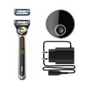 Gillette Heated Razor Θερμαινόμενη Ξυριστική Μηχανή Προσώπου Επαναφορτιζόμενη