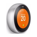 Google Nest Learning Ψηφιακός Θερμοστάτης Χώρου Smart Inox