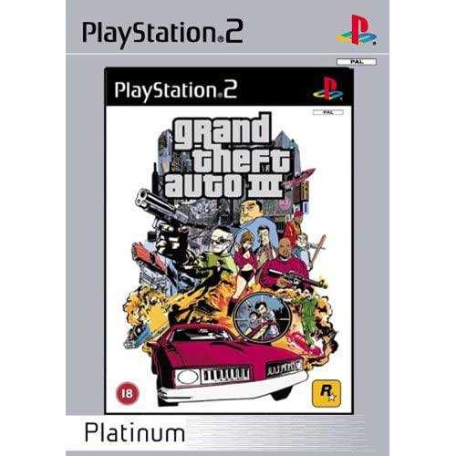 Grand Theft Auto 3 Platinum - PS2 Used Game