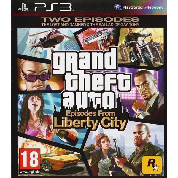 Grand Theft Auto Episodes From Liberty City (Χωρίς Κουτί) - PS3 Used Game