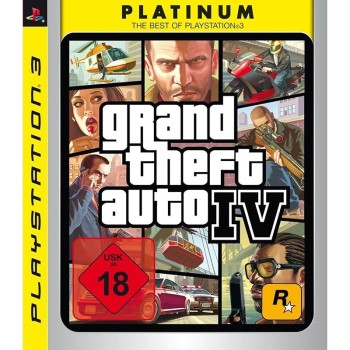 Grand Theft Auto IV Platinum - PS3 Used Game Grand Theft Auto IV Platinum - PS3 Used Game