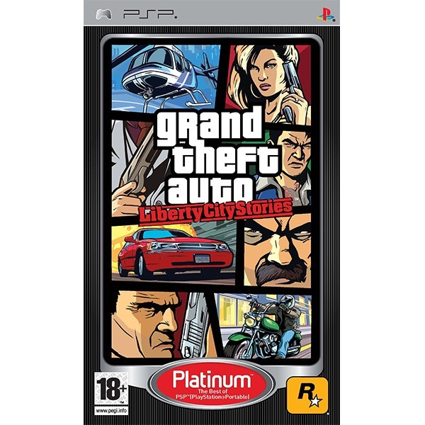 Grand Theft Auto Liberty City Stories Platinum - PSP Used Game
