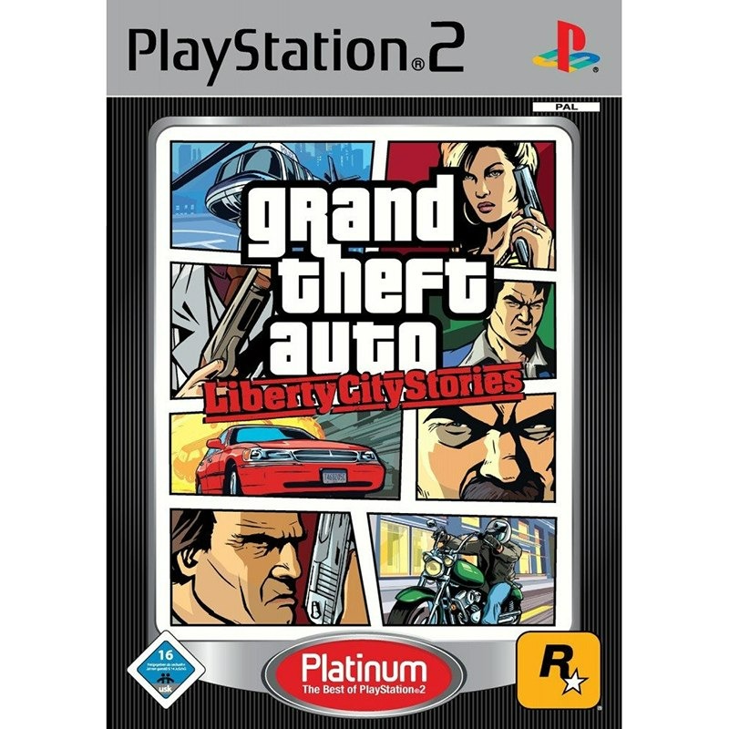 Grand Theft Auto Liberty City Stories Platinum - PS2 Used Game