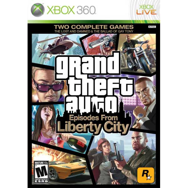 Grand Theft Auto IV & Episodes From Liberty City The Complete Edition - Xbox 360 Game