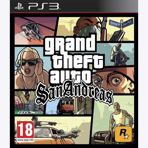 Grand Theft Auto San Andreas - PS3 Used Game