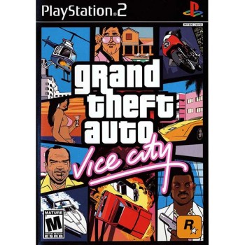 Grand Theft Auto Vice City - PS2 Used Game Grand Theft Auto Vice City - PS2 Used Game