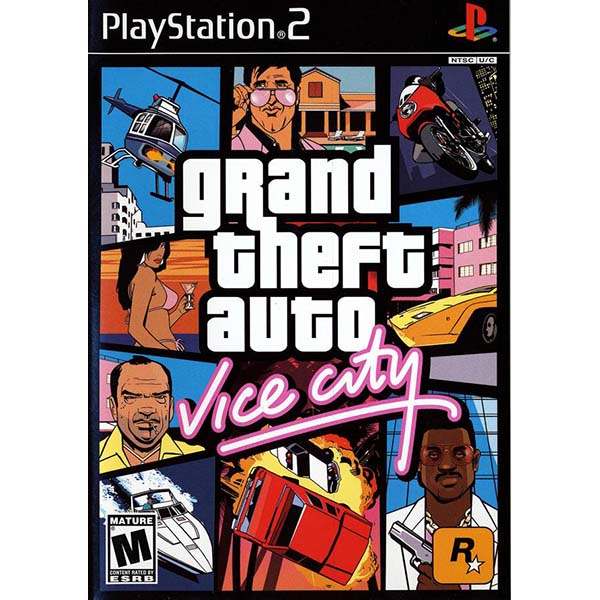 Grand Theft Auto Vice City - PS2 Used Game