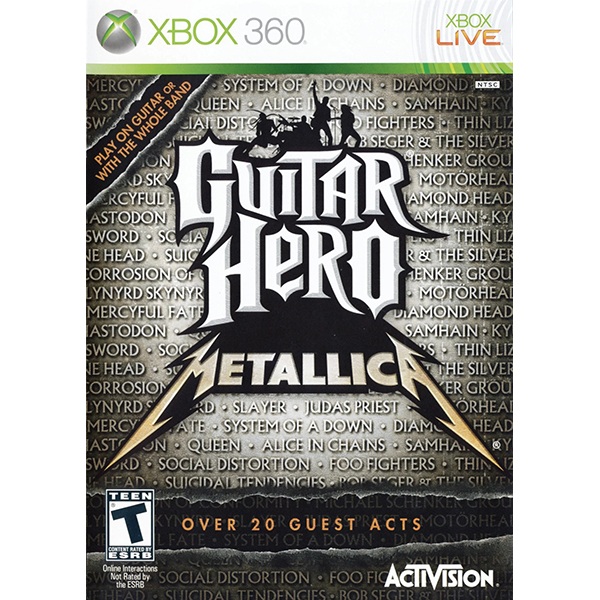 Guitar Hero Metallica (Χωρίς Κουτί) - Xbox 360 Used Game