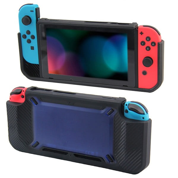 Protective Handle Grip Case Bracket Blue - Nintendo Switch Console