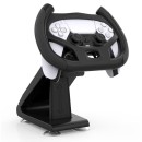 Handle Steering Wheel Set Τιμόνι Black - PS5 Controller