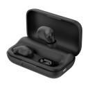 Handsfree Haylou T15 In Ear Black Bluetooth Ακουστικά