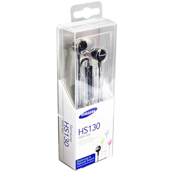 HandsFree Ακουστικό Samsung EO-HS1303BE Stereo Black HandsFree Ακουστικό Samsung EO-HS1303BE Stereo Black