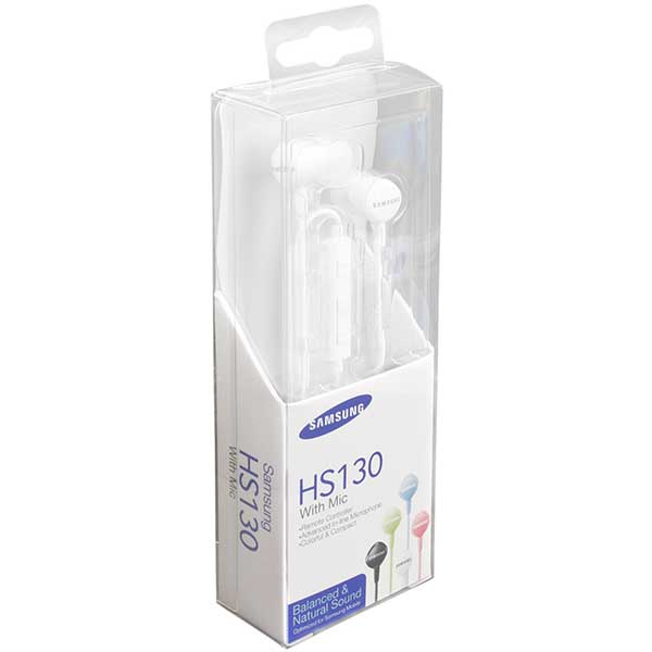 HandsFree Ακουστικό Samsung EO-HS1303WE Stereo White