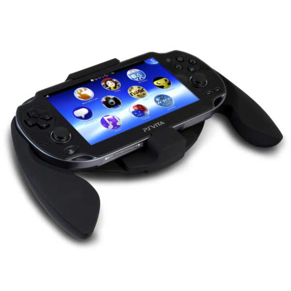 Handle Grip Case Bracket Black - PS Vita Slim 2000