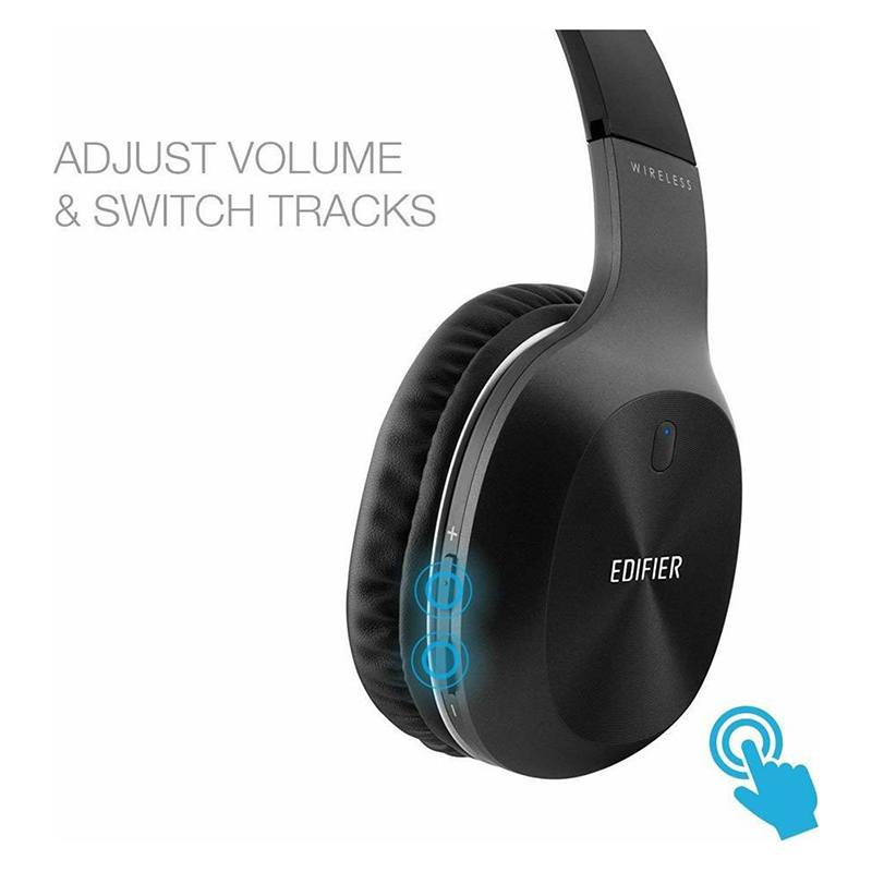Headset Edifier W800BT Plus Wireless Ασύρματα Ακουστικά Black Headset Edifier W800BT Plus Wireless Ασύρματα Ακουστικά Black