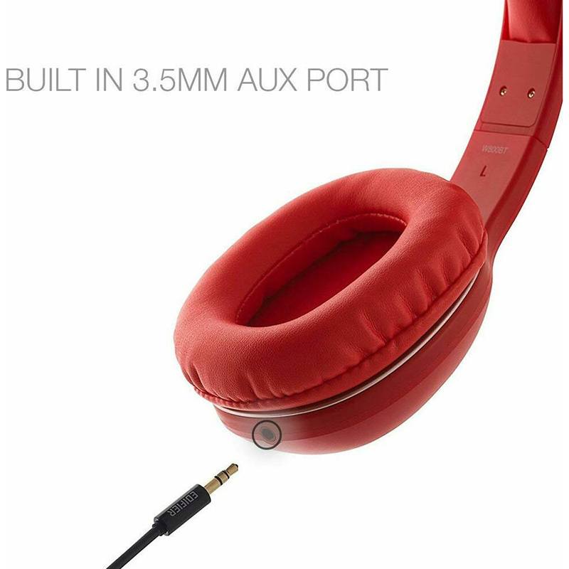 Headset Edifier W800BT Plus Wireless Ασύρματα Ακουστικά Red Headset Edifier W800BT Plus Wireless Ασύρματα Ακουστικά Red