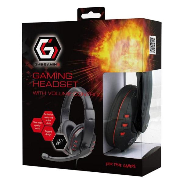 Headset GemBird GHS-402 Black Ακουστικά