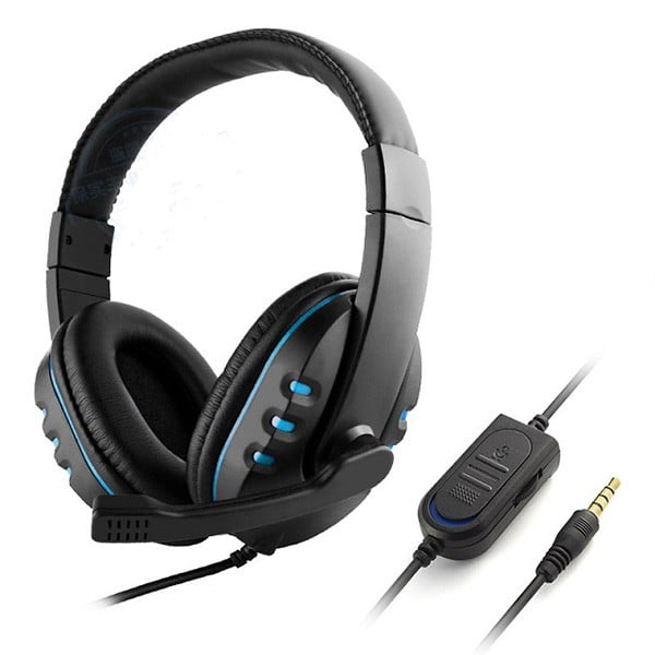 Headset OEM 3.5mm Blue Ακουστικά - PS4 / Xbox One / PC