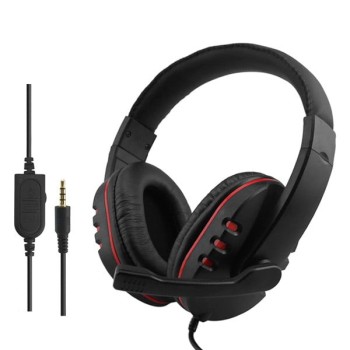 Headset OEM 3.5mm Red Ακουστικά - PS4 / Xbox One / PC