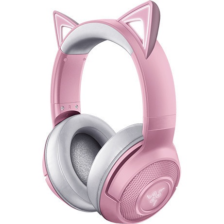 Headset Razer Kraken Kitty Bluetooth Pink Ασύρματα Ακουστικά