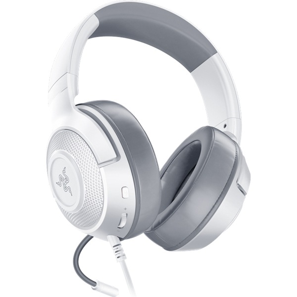 Headset Razer Kraken X Mercury White Ακουστικά - PC / PS4 / PS5 / Xbox One / Xbox Series