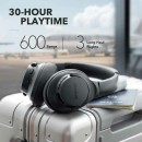 Headset SoundCore Life Q20 Active Noise Cancellation Wireless Ακουστικά Black