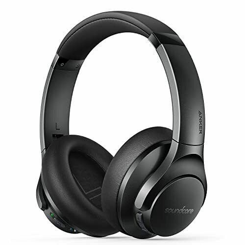 Headset Life Q20+ Active Noise Cancellation Wireless Ακουστικά Black