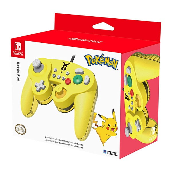 Hori Gamecube Style Battle Pad Pikachu Edition - Nintendo Switch Controller