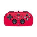 Hori Mini Wired Gamepad Red - PS4 Controller