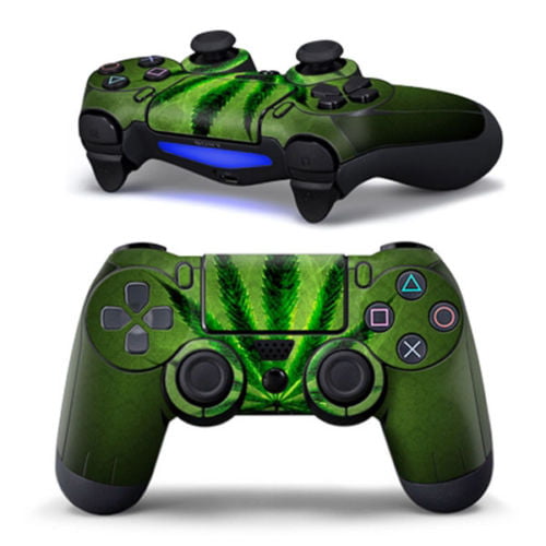 Sticker Protector Green Leaf Αυτοκόλλητο - PS4 Controller