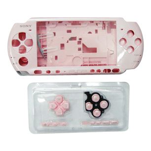 Κέλυφος Περίβλημα Ροζ Housing Case Shell Replacement Pink - PSP Slim 3000