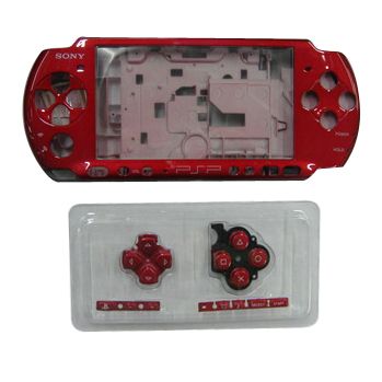 Κέλυφος Περίβλημα Κόκκινο Housing Case Shell Replacement Red - PSP Slim 3000