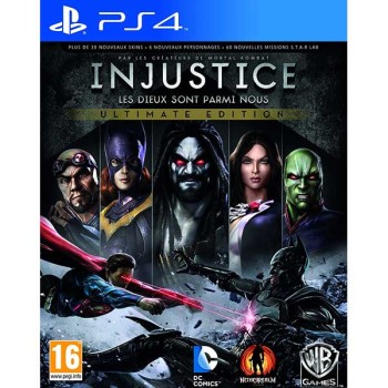 Injustice Gods Among Us Ultimate Edition - PS4 Used Game Injustice Gods Among Us Ultimate Edition - PS4 Used Game