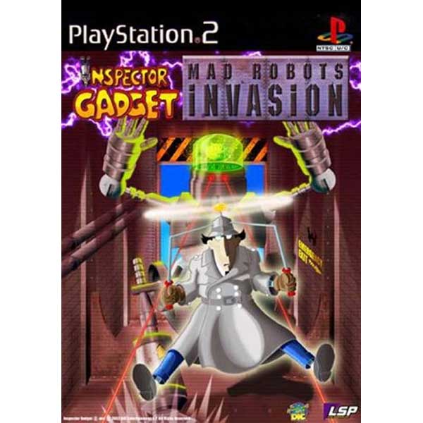 Inspector Gadget Mad Robots Invasion - PS2 Used Game