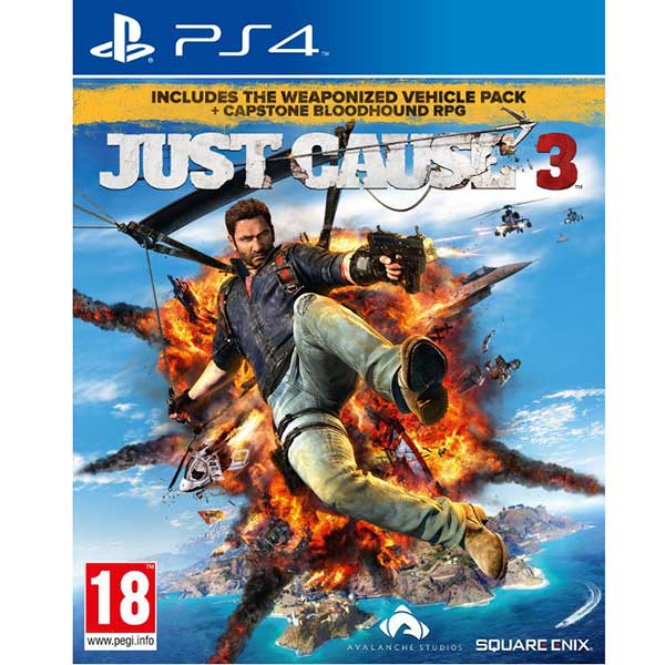 Just Cause 3 Capston Bloodhound RPG - PS4 Game