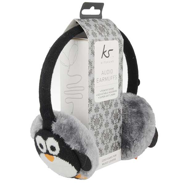 KitSound Ακουστικά Audio Earmuffs Penguin KitSound Ακουστικά Audio Earmuffs Penguin