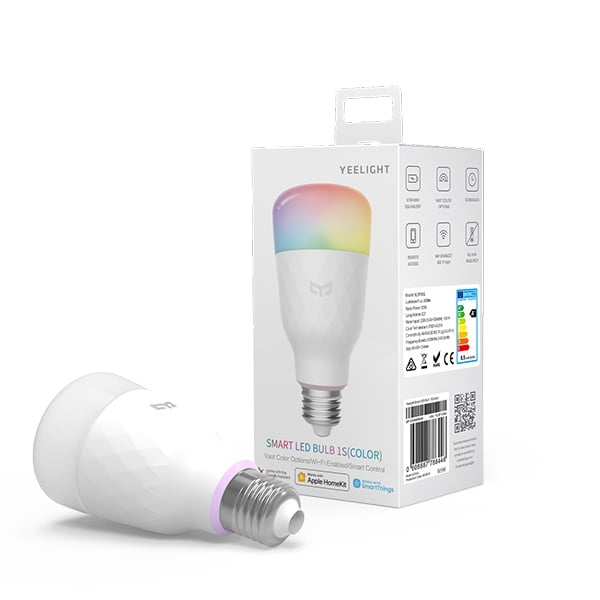Lamp Wi-Fi Yeelight Smart Bulb 1S E27 8.5W RGB Dimmable