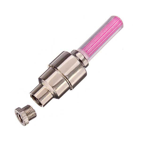 Led Valve Cap Pink Ροζ Φως Βαλβίδας Τροχού