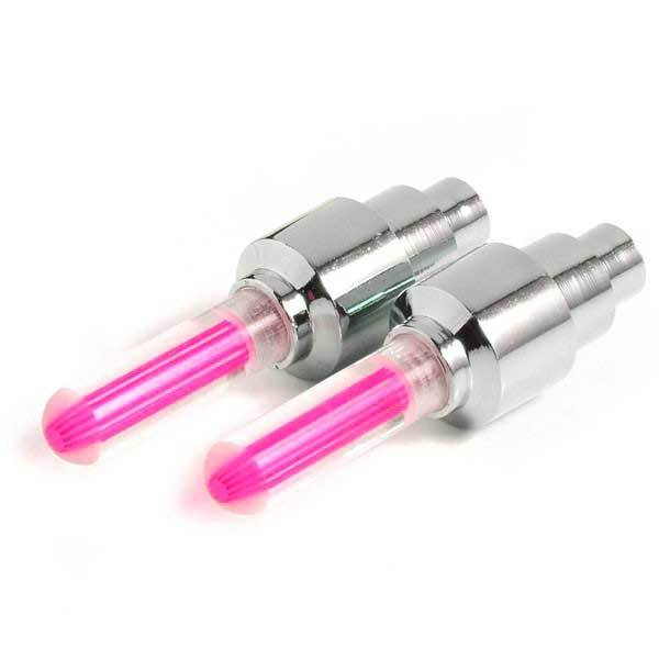 Led Valve Cap Pink Ροζ Φως Βαλβίδας Τροχού