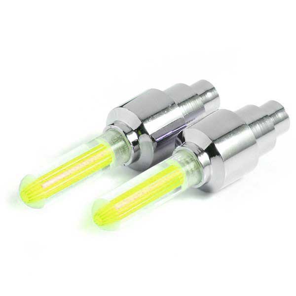 Led Valve Cap Yellow Κίτρινο Φως Βαλβίδας Τροχού