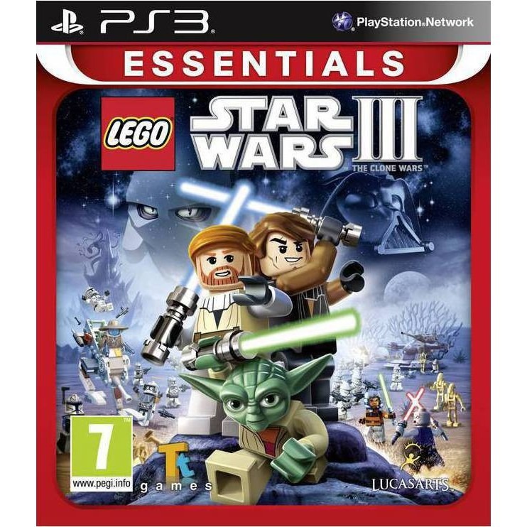 Lego Star Wars III The Clones Wars Essentials (Χωρίς Κουτί) - PS3 Used Game